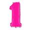 Цифра "1" -  Яркий розовый /Grabo                     